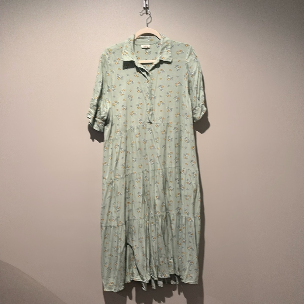 Collared prairie dress
